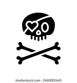 emotional hardcore emo core glyph icon vector. emotional hardcore emo core sign. isolated symbol illustration