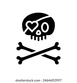 emotional hardcore emo core glyph icon vector. emotional hardcore emo core sign. isolated symbol illustration