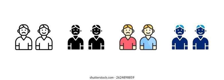 Emotional Icon Set Multiple Style Collection