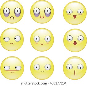 
emotional icons