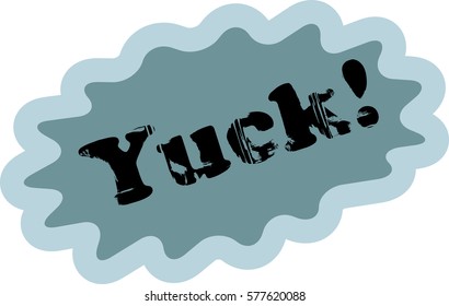 Emotional inscription in the form of stickers, logos, speech bubble, emblem. Vector element for design, decoration, comics and cartoons.