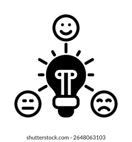 Elemento de Ícone de Inteligência Emocional para Design
