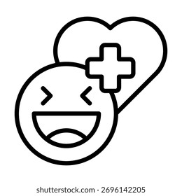 Emotional Intelligence Icon Element For Design And Vector