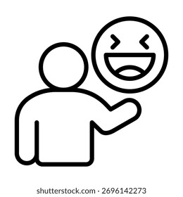 Emotional Intelligence Icon Element For Design And Vector
