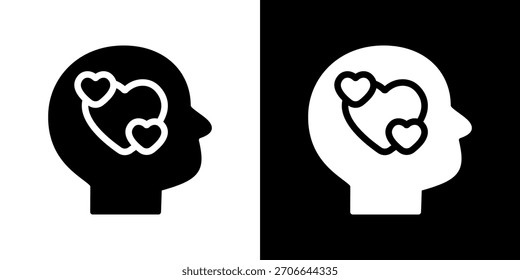 Ilustración vectorial de iconos de inteligencia emocional. Diseño De Estilo Plano Creado Para Una Flexibilidad Creativa En Versiones Claras Y Oscuras.
