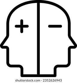emotional line icon illustration vector