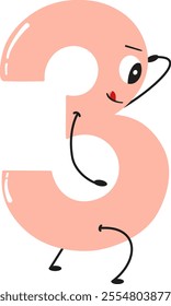 An emotional number 3 sets off to search