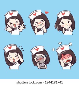 Emotional Nursing And many gestures.
