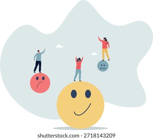 Regulación emocional y control de los sentimientos con habilidades mentales. vida y empleo de las personas.