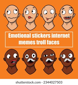 emotional stickers internet memes