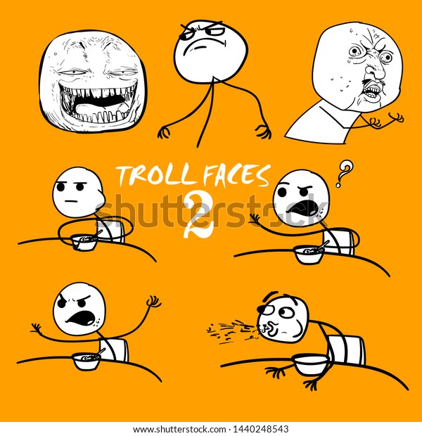 troll face confused