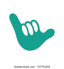 emotions with fingers icon vector