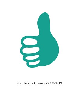 emotions with fingers icon vector