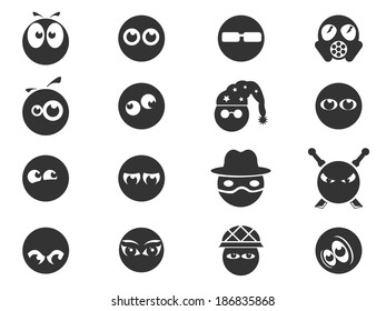 Emotions and glances icons