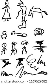 Emotions in graphic style.