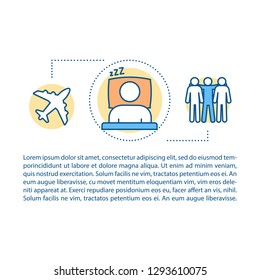 Emotions management concept linear illustration. Travels, enough sleep, communication, mental health, feeling. Article, brochure, page. Thin line icons with text. Print design. Vector outline drawing