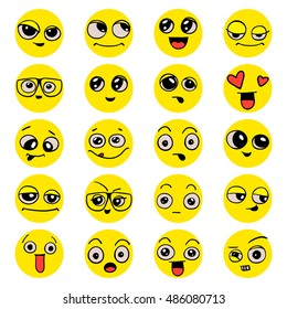 Big Set 32 Yellow Modern Flat Stock Vector (Royalty Free) 728860375 ...