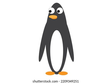 emociones pequeño vector de caracteres pingüino
