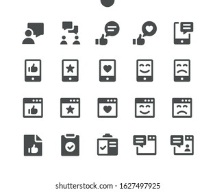 Emotions v5 UI Pixel Perfect Well-crafted Vector Solid Icons 48x48 Ready for 24x24 Grid for Web Graphics and Apps. Simple Minimal Pictogram