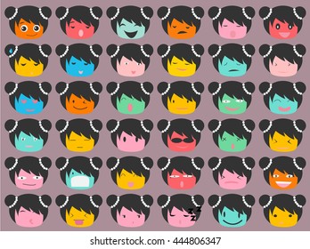 emotions vector set