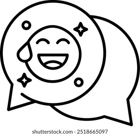 EmotLine Vektor Symbol Designs Linie Vektor Symbol Design