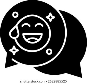 EmotLine Vector Icon Diseños Línea Vector Icon Diseño