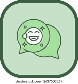EmotLine vector Icon Designs Line vector Icon Design