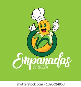empanadas vector logo for business