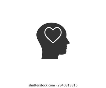 Empathy, care icon. Vector illustration.