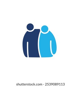 empathy colored icon vector design good for web or mobile app