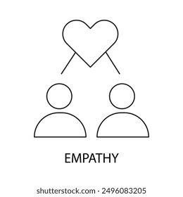 Empathy, Compassion, Understanding, Kindness, Care, Support, Emotional Support, Empathy Icon, Caring, Emotional Intelligence.