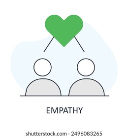 Empathy, Compassion, Understanding, Kindness, Care, Support, Emotional Support, Empathy Icon, Caring, Emotional Intelligence.