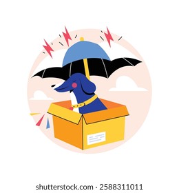 Empathy Concepts Style illustrations. EPS 10 File stock illustration