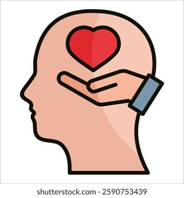 Empathy Icon Element For Design