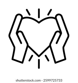 Empathy Icon Element for Design
