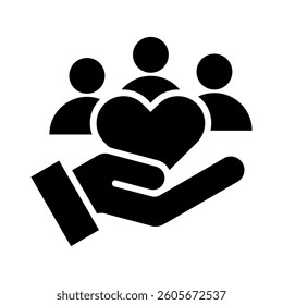 Empathy Icon Element for Design