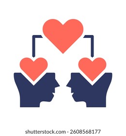 Empathy Icon Element for Design