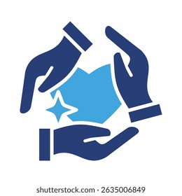 Empathy Icon Element for Design