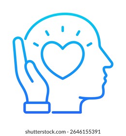 Elemento de icono de empatía para diseño
