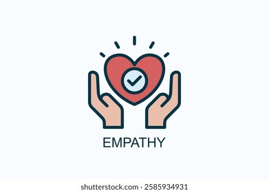 Empathy Icon Or Logo Isolated Illustration