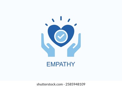 Empathy Icon Or Logo Isolated Illustration