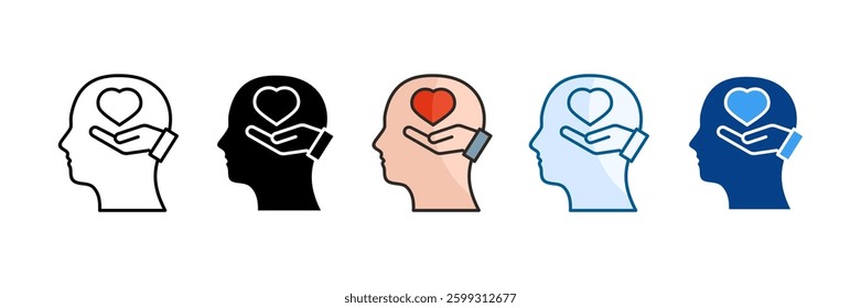 Empathy Icon Set Multiple Style Collection