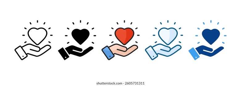 Empathy Icon Set Multiple Style Collection