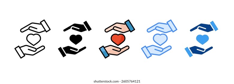 Empathy Icon Set Multiple Style Collection