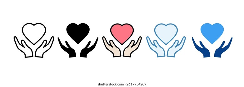 Empathy Icon Set Multiple Style Collection