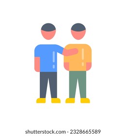 Empathy icon in vector. Illustration