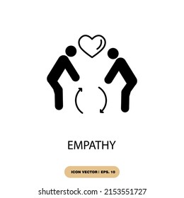 empathy icons  symbol vector elements for infographic web