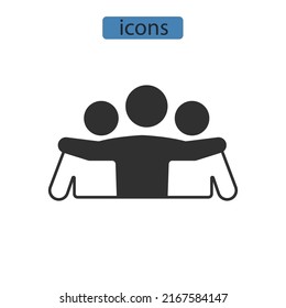 empathy icons  symbol vector elements for infographic web