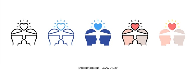 Empatía Multi Style Icon Set