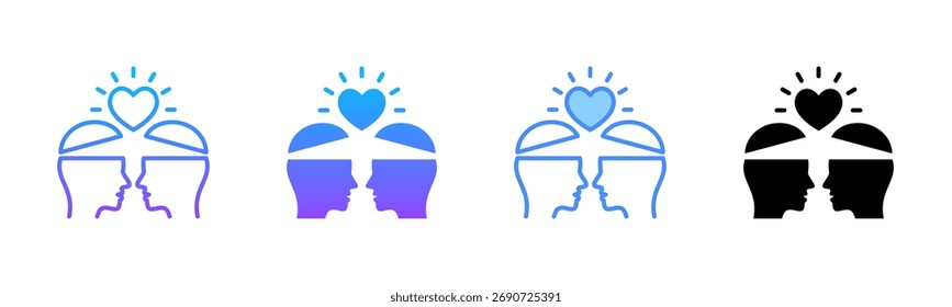 Empatía Multi Style Icon Set